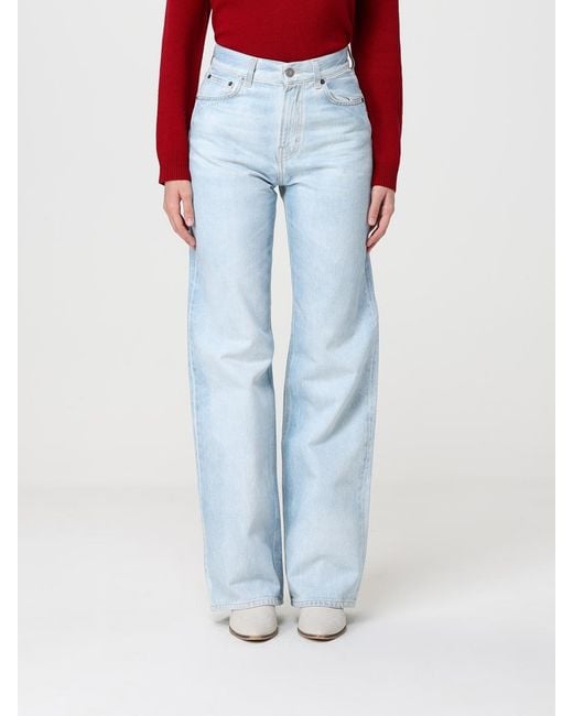 Haikure Blue Wide-Leg Jeans