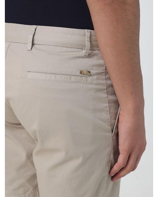 Brooksfield Multicolor Gabardine Bermuda Shorts for men
