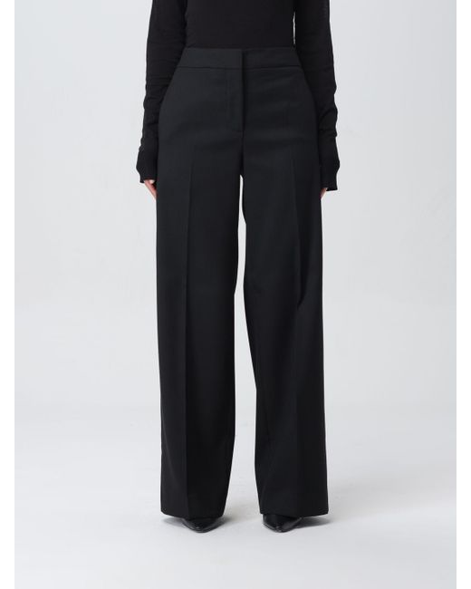 Pantalone in tessuto riciclato di Calvin Klein in Black