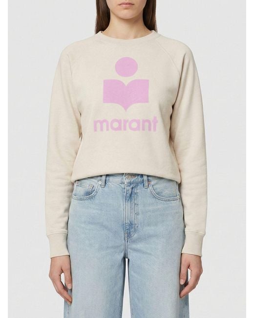 Isabel Marant Blue Crew-Neck Sweatshirt