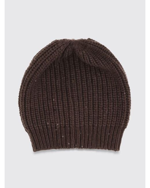 Brunello Cucinelli Brown Hat