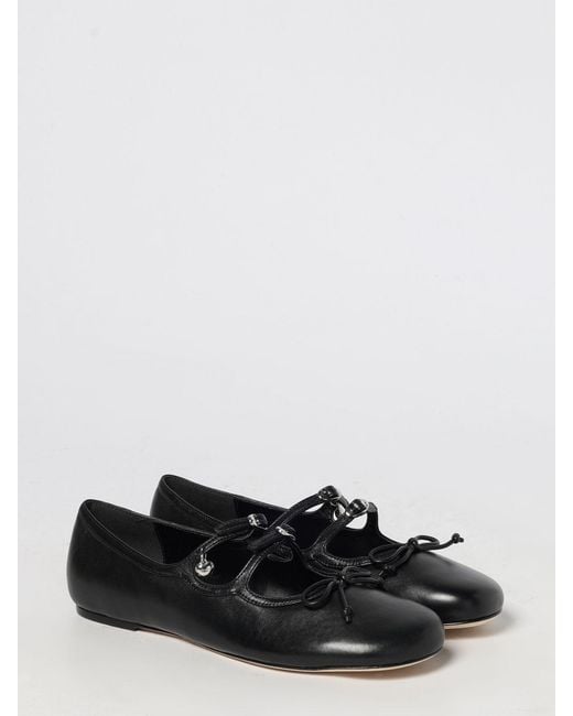 Marc Jacobs White Leather Ballerinas
