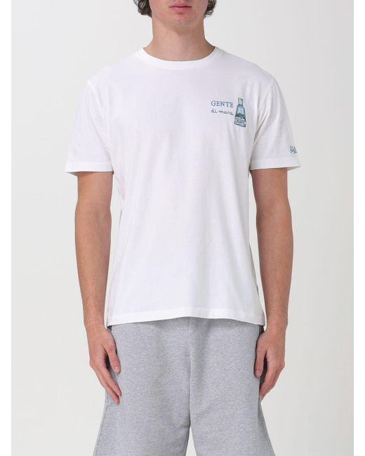 T-shirt di Mc2 Saint Barth in White da Uomo
