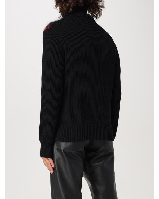 McQueen Red Macqueen-Tartan Zip-Up Cardigan for men