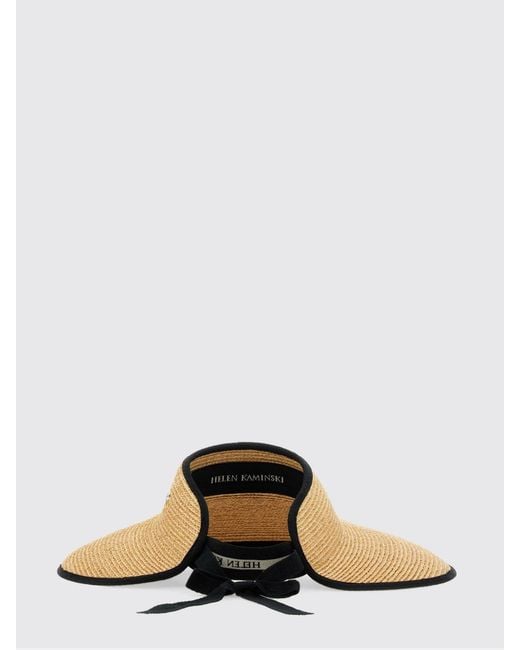 Helen Kaminski Natural Raffia Visor