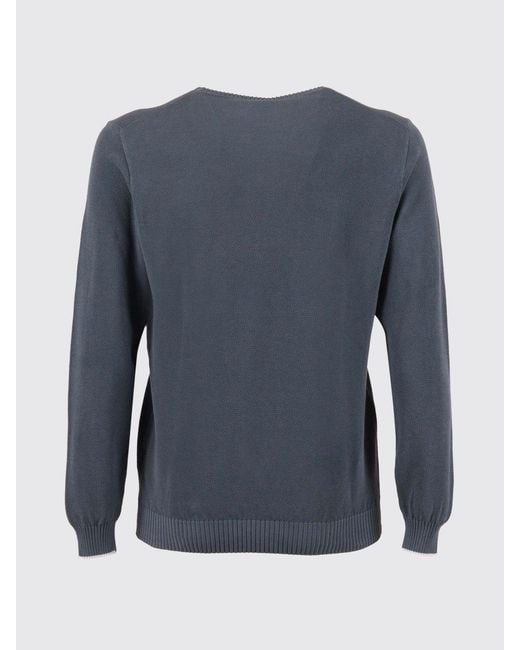 Fedeli Blue Sweater for men