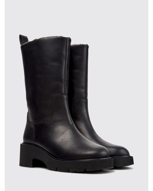 Camper Black Milah High Boots