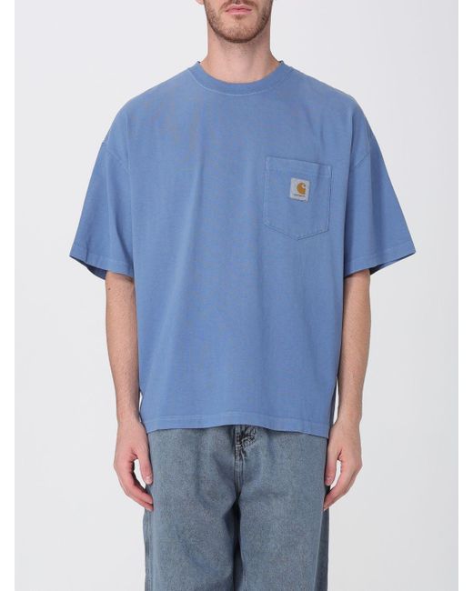 Carhartt Blue T-Shirt for men