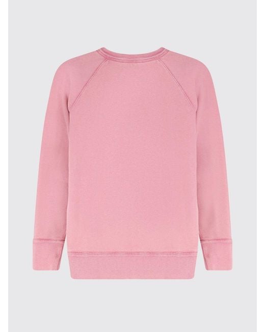 Isabel Marant Pink Crew-Neck Sweatshirt