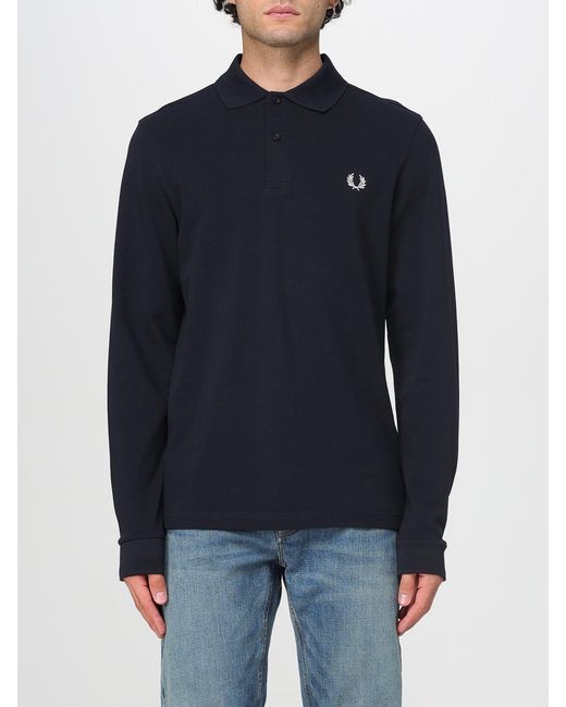 Polo Hombre Fred Perry de hombre de color Blue