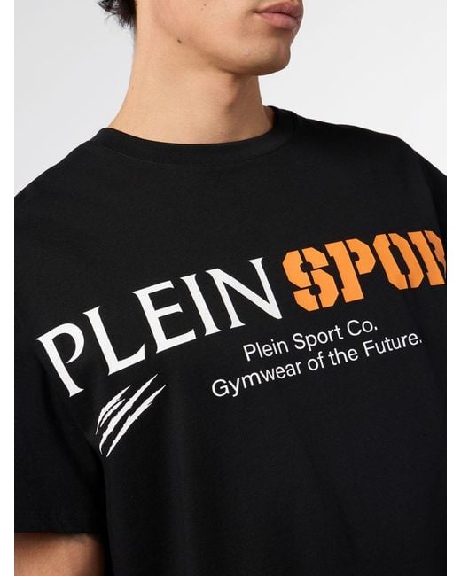 Philipp Plein Black T-Shirt for men