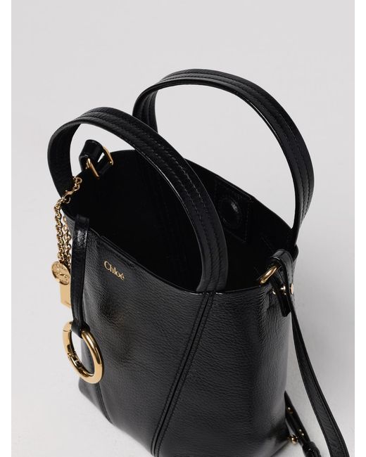 Chloé Black ChloÉ Spin Grained Leather Bag