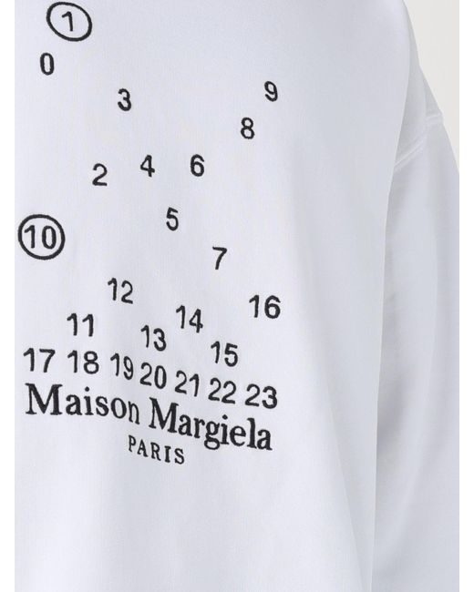 Maison Margiela Sweatshirt in White für Herren
