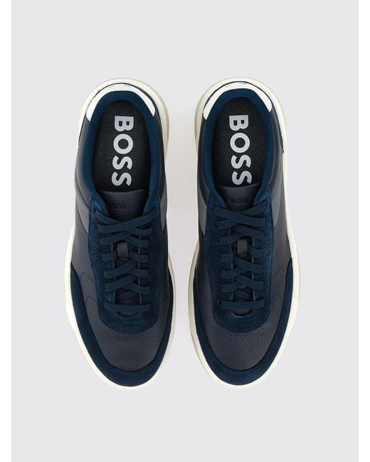 Boss Blue Shoes for men