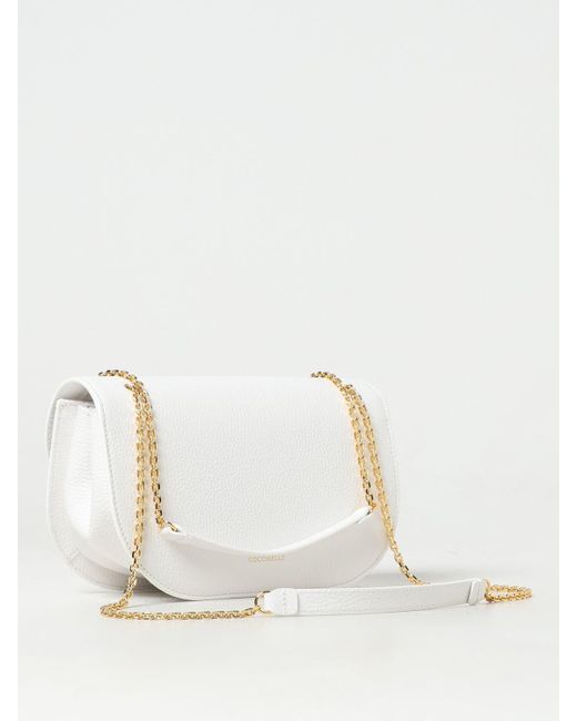 Coccinelle White Crossbody Bags