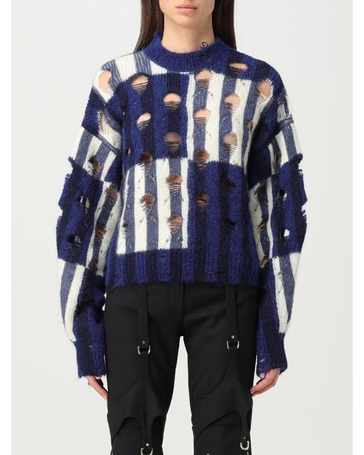 Off-White c/o Virgil Abloh Blue Sweater
