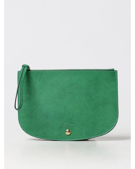 Pochette Épure di Longchamp in Green
