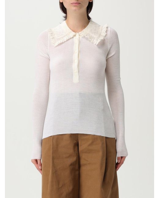 Chloé White Sweater