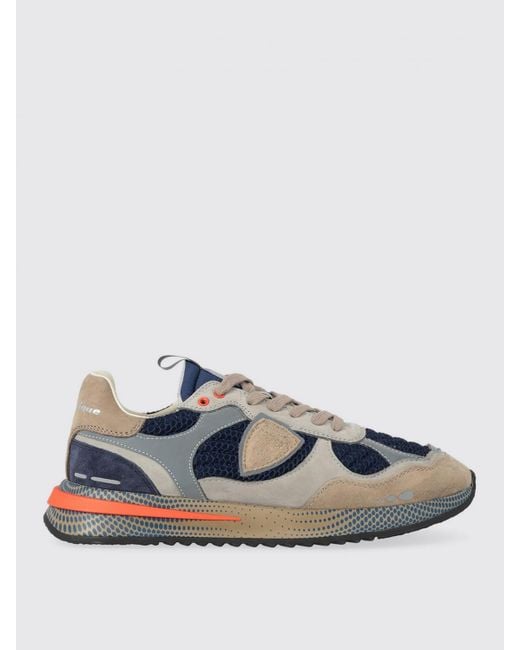 Philippe Model Blue Olympique Sneakers for men
