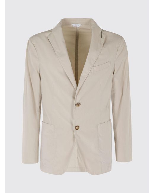 Boglioli Natural Jersey Single-Breasted Blazer for men