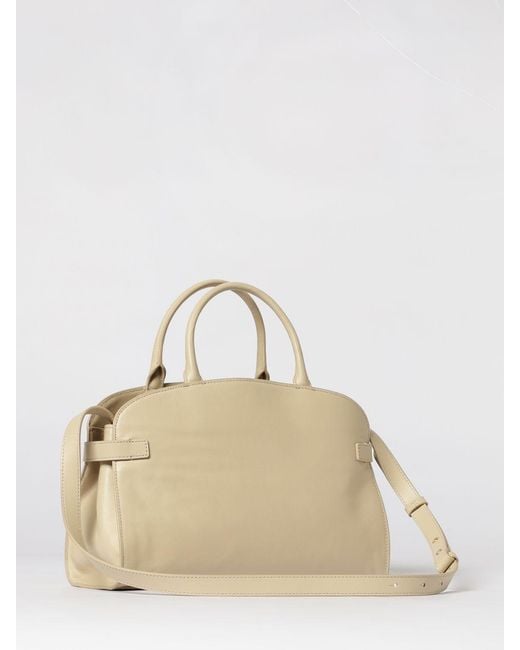 Coccinelle Natural Sabine Medium Leather Bag