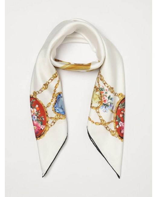 Dolce & Gabbana Black Dolce &Amp Gabbana Scarf