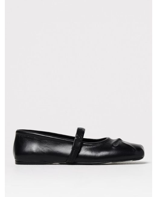 Marni White Box Motif Mary Jane Shoes