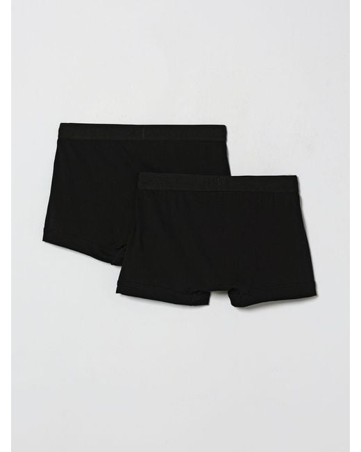 Tom Ford Black Set Of Two Stretch-Cotton Boxer Briefs With Logo Waistband for men