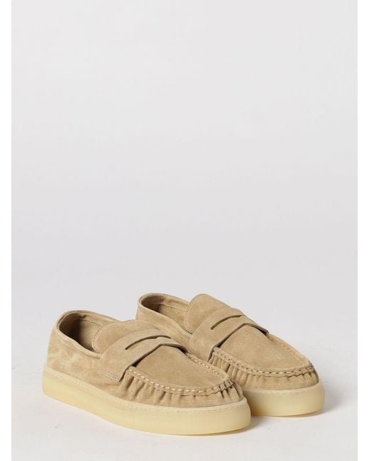 COPENHAGEN Natural Paia Suede Loafers for men