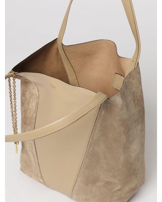 Chloé Natural ChloÉ Spin Leather Bag