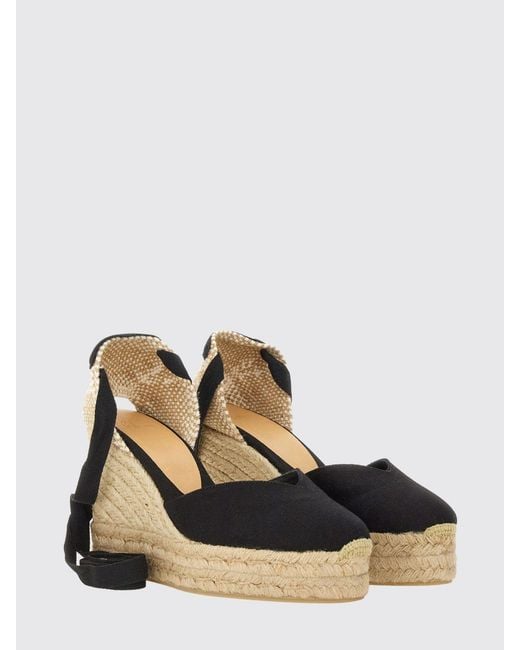 Castaner Black Espadrille