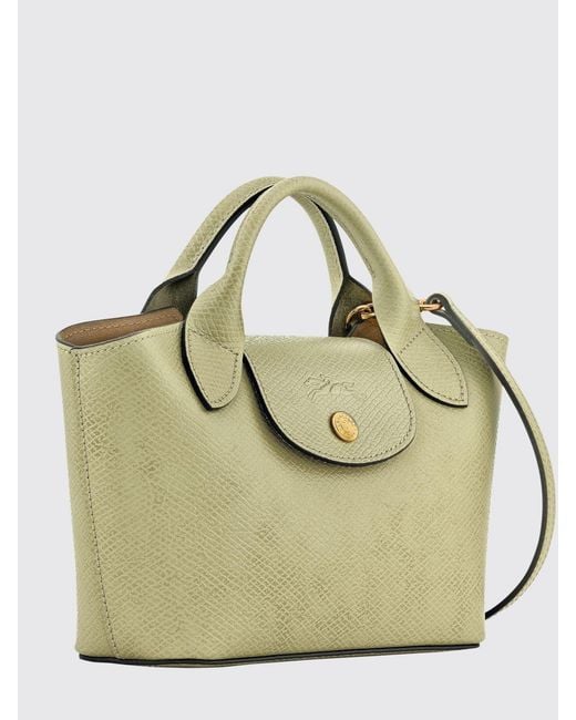 Borsa A Mano Mini Épure di Longchamp in Metallic