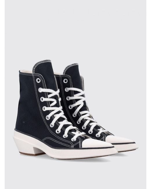 Converse Blue Turnschuhe schwarz