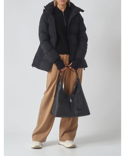 Herno Black A-Shape Short Down Jacket