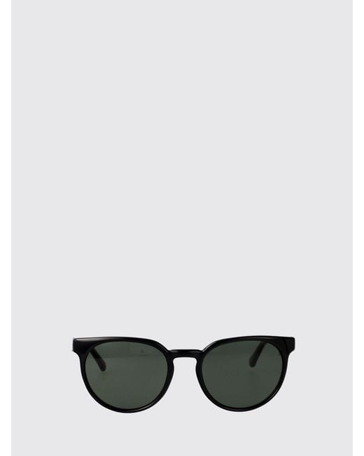 Ferragamo Black Cat-Eye Acetate Sunglasses With Gancini Logo And Dark Lenses for men