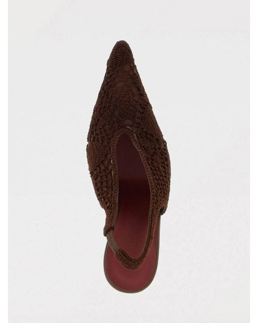 Slingback di Magda Butrym in Brown