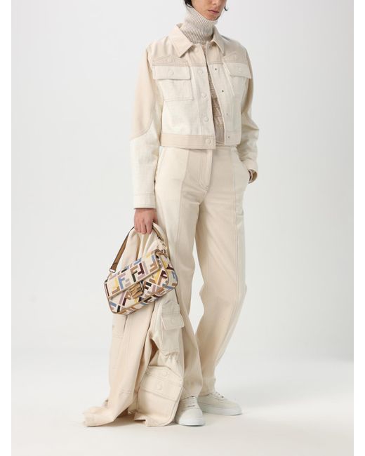 Fendi Natural Sweater