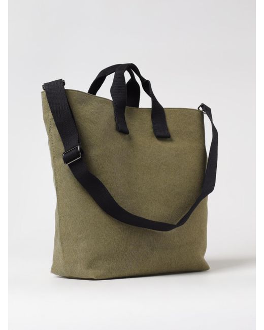 Borsa Tote Con Maxi Logo di Dondup in Green da Uomo
