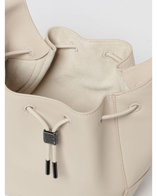 Brunello Cucinelli Natural Shoulder Bag