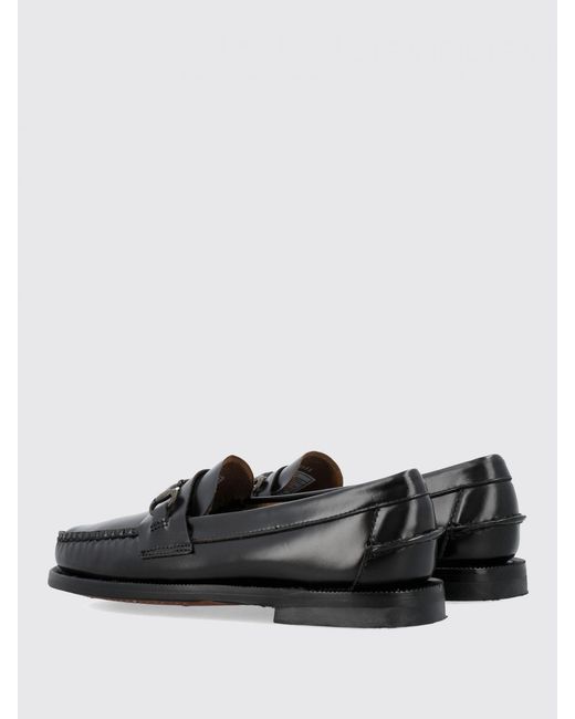 Sebago Black Flat Shoes