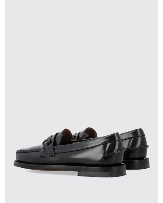 Sebago Black Flat Shoes