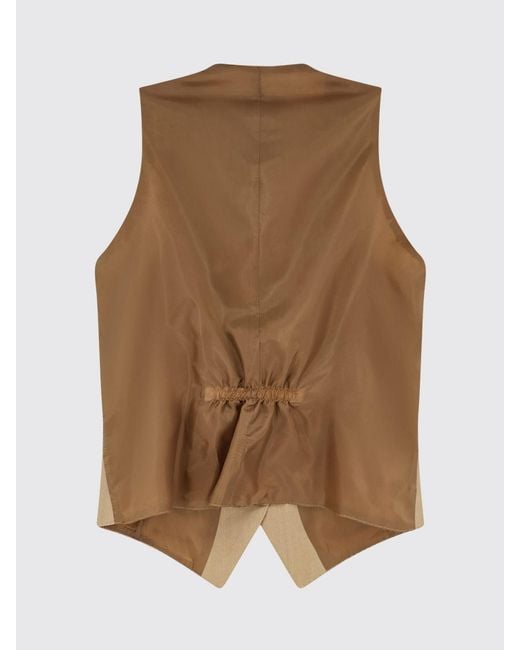 Tagliatore Blue Single-Breasted Linen Waistcoat