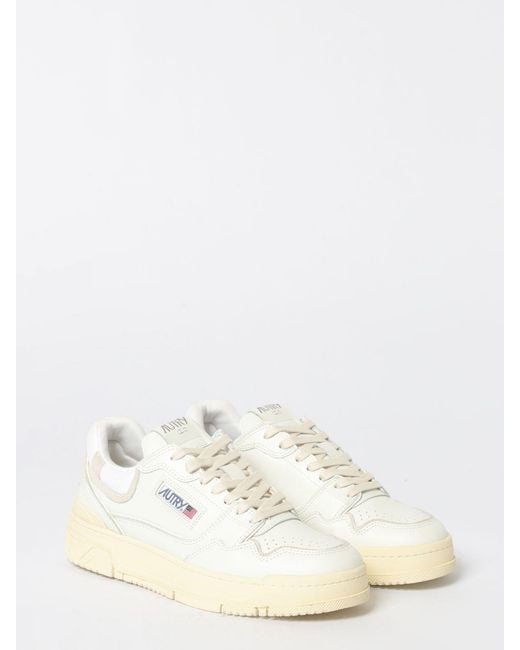 Autry Clc Sneakers Aus Leder Und Mesh in Natural für Herren