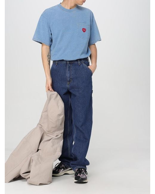 Carhartt Blue Chase Pant Regular Fit Jeans for men
