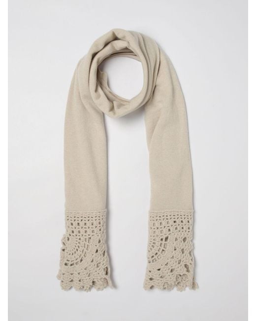 Drumohr Natural Scarf