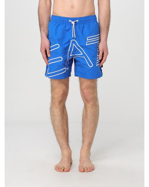 Maillot De Bain Homme EA7 pour homme en coloris Blue
