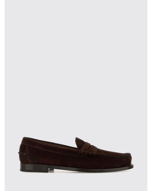 Church's White Rowley Brushed Leather Loafers for men