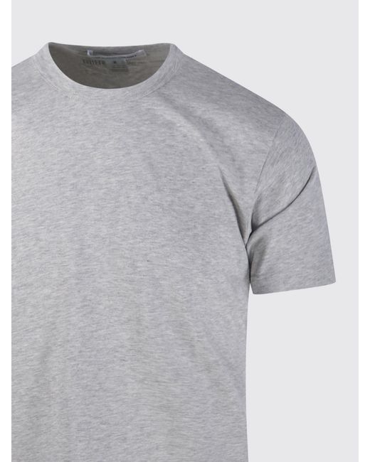 Comme des Garçons Gray Basic Cotton T-Shirt for men
