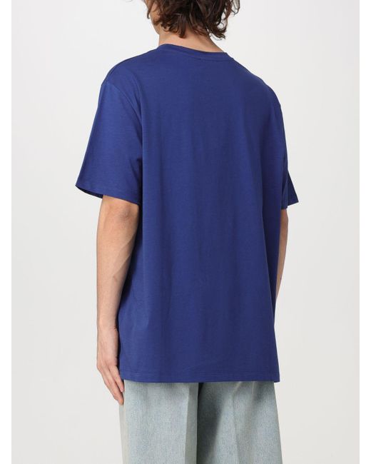 Balmain Blue T-shirt for men