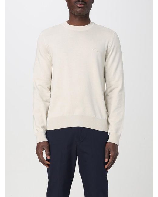 Boss White Jumper for men